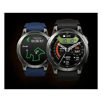 Zeblaze Stratos 3 Pro GPS Smart Watch Built-in GPS & Route Import AMOLED Display Bluetooth Phone Calls